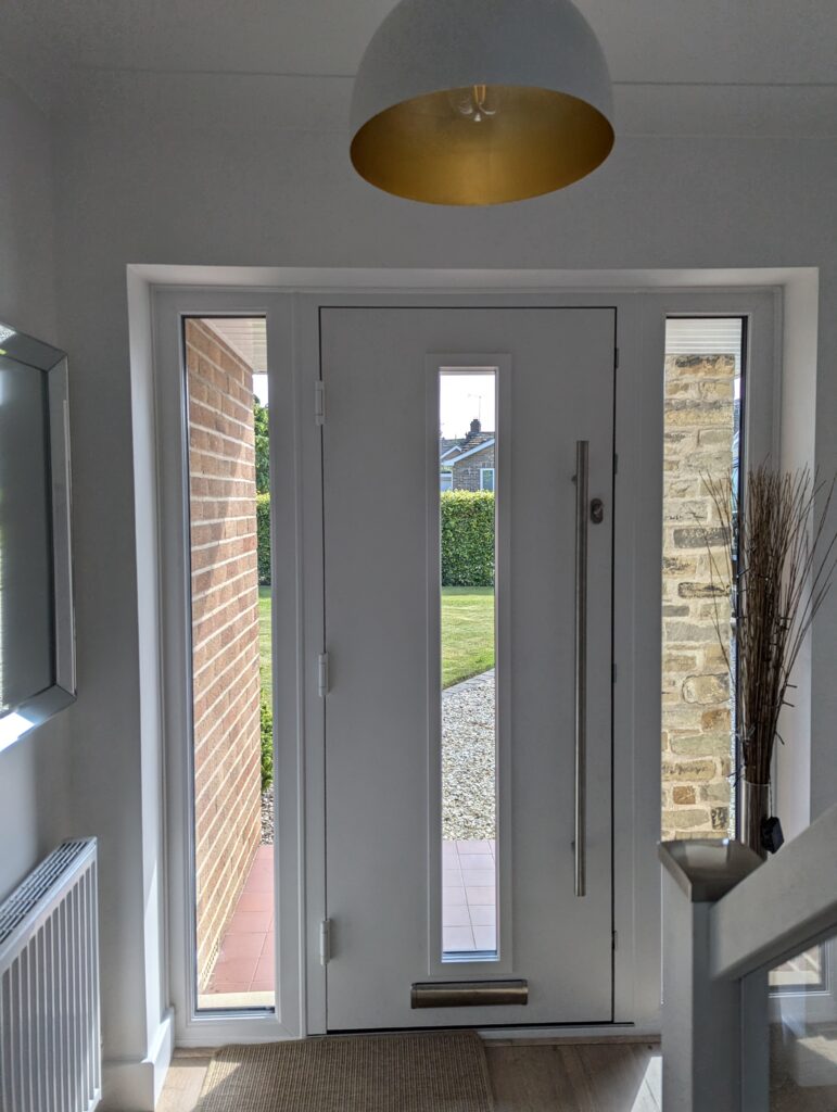 Doorco augusta door in anthracite grey