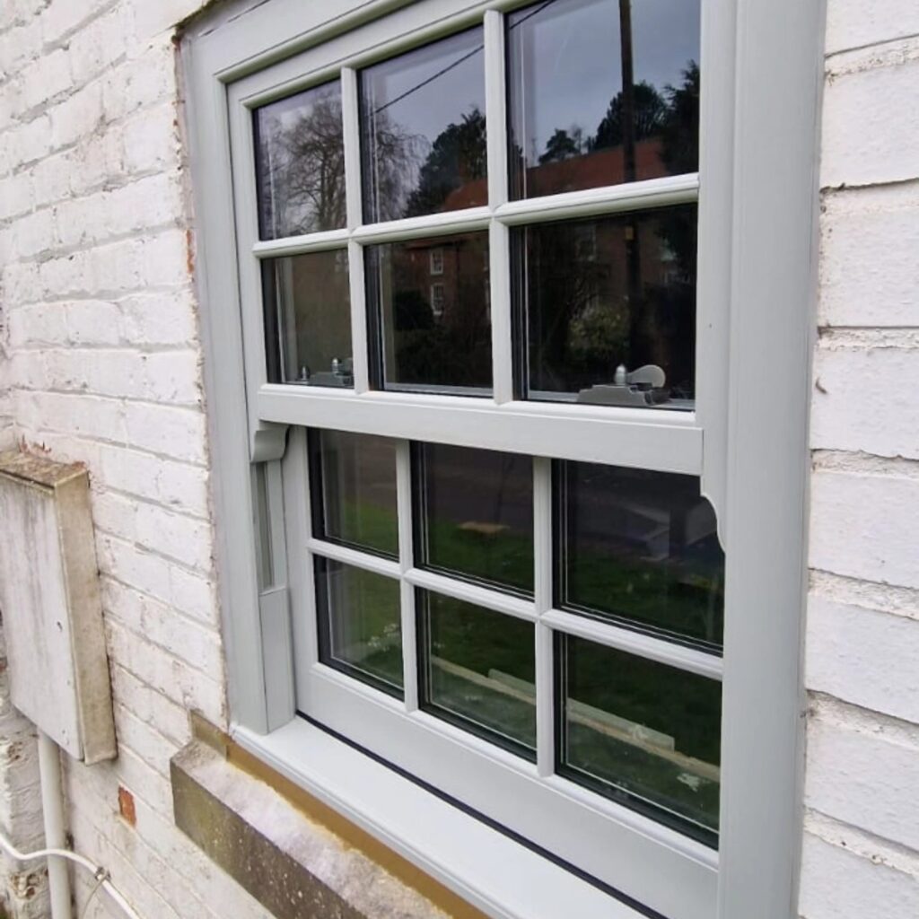 agate grey sliding sash windows