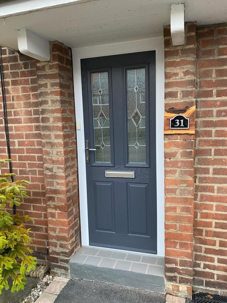 grey doorco composite door