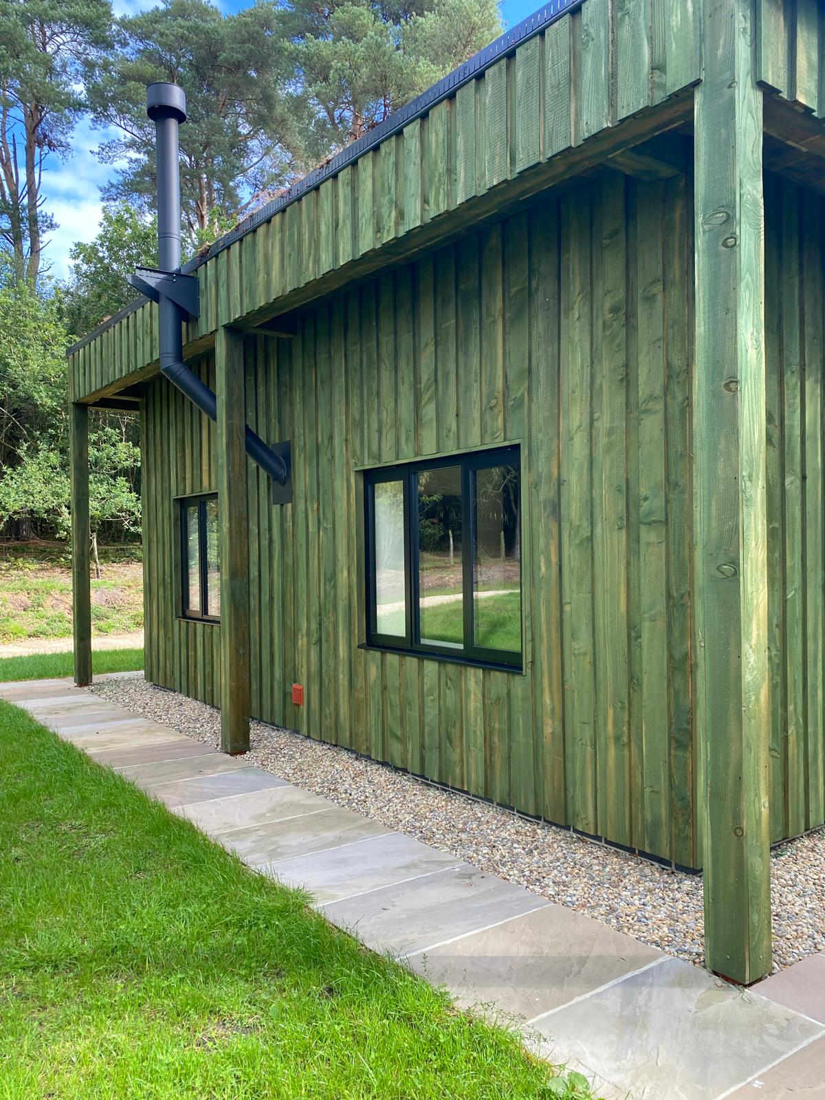 aluminium doors and windows at Peat Rigg Outdoor Centre